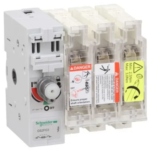 Schneider Electric Fuse Switch Disconnector, 3 Pole, 1000A Max Current, 1000A Fuse Current - GS2VG3 product image