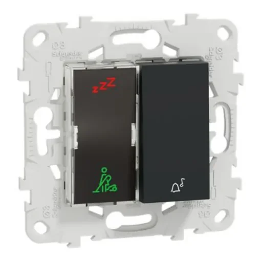 Schneider Electric White Push Button Light Switch, NU - NU577754 product image