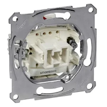 Schneider Electric Silver Rocker Switch, 2 Way, MTN - MTN3616-0000 product image