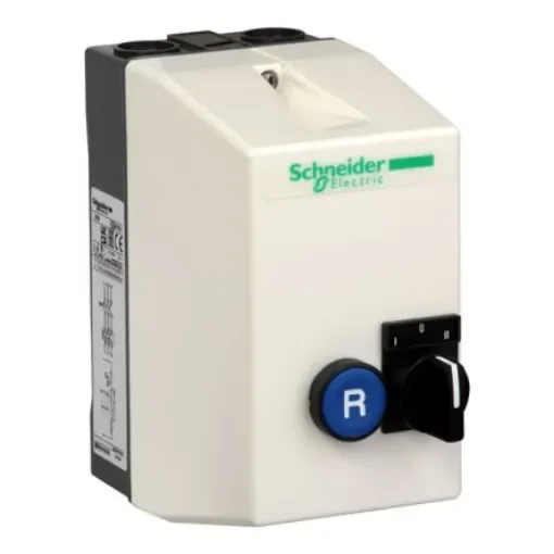 Schneider Electric TeSys Motor Starter, DOL, 5.5 kW, 660 V, 3 Phase, IP65 - LE1D09P7A09 product image