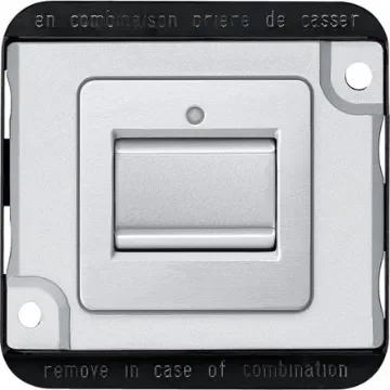 Schneider Electric Grey Rocker Light Switch, 2 Way, MTN - MTN3116-7060 product image