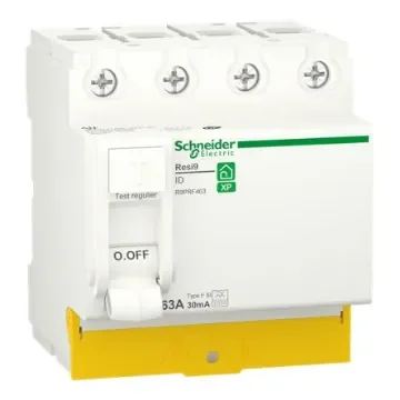 Schneider Electric 3 Pole Clip-In Switch Disconnector - 63A Maximum Current, IP20 - R9PRF463 product image