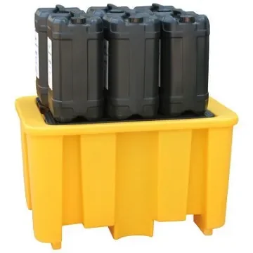 RS PRO Polyethylene Drum Pallet for Oil, 230L Capacity - 31-3020 product image