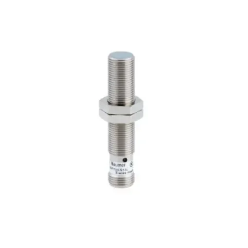 Baumer Inductive Barrel Inductive Proximity Sensor, M12, 6 mm Detection 4-20 mA, 36 V dc - IR12.D06L-Q60.IA1E.7BF product image
