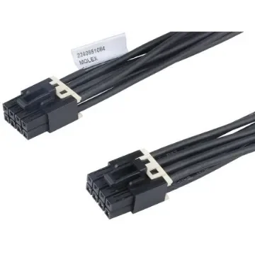 Molex 8 Way Female Crimped Terminal to 8 Way Female Crimped Terminal Wire to Board Cable Assembly, 600mm - 2240851084 product image