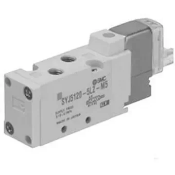 SMC 2 Position Single Solenoid Pneumatic Solenoid Valve - Solenoid M5 SYJ5000 Series 24V dc - SYJ5123-5WAOU-M5-Q product image