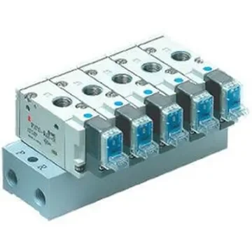 SMC SYJ700 series 6 station G 1/4 Manifold Base, SS3YJ7-21-06-00F-Q product image