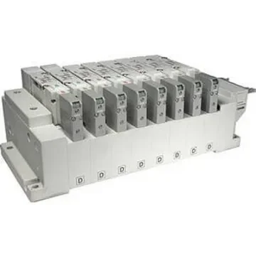 SMC SV2000 series 6 station One-Touch Fitting 6 mm D-Sub Manifold, SS5V2-10FD1-06B-C6 product image
