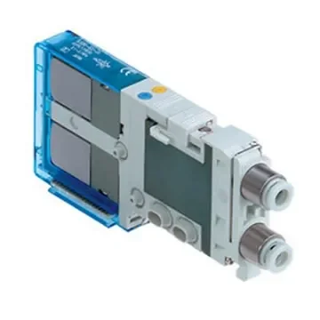 SMC 2 Position Single Solenoid Pneumatic Solenoid Valve - Solenoid One-Touch Fitting 4 mm SJ2000 Series 24V dc - SJ2160-5CUD-C4 product image