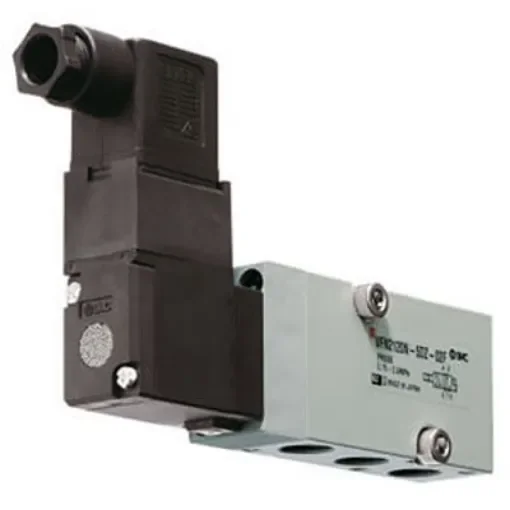 SMC 2 Position Single Pneumatic Solenoid Valve - Solenoid G 1/4 VFN2000 Series 220V ac - VFN2120N-4D-02F-Q product image