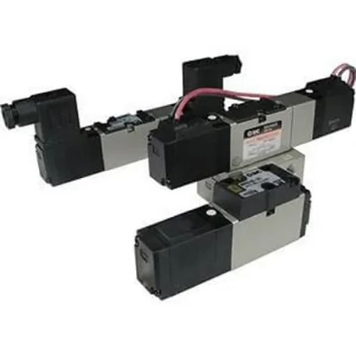 SMC 2 Position Single Pneumatic Solenoid Valve - Solenoid VFR2000 Series 220V ac - VFR2100-5FZ-Q product image