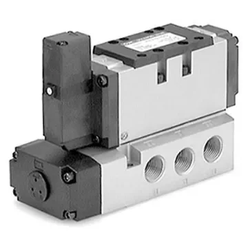 SMC 3 Position Closed Center Pneumatic Solenoid Valve - Solenoid VFR5000 Series 220V ac - VFR5310-5DZ-Q product image