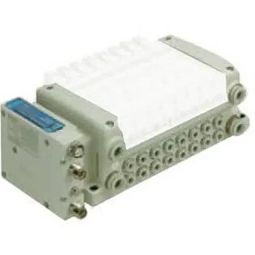SMC VQC2000 series 12 station One-touch Fitting 8 mm Manifold Base, VV5QC21-12C8SD0 product image