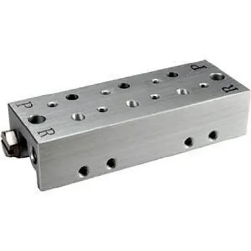 SMC EVV4Z1 series 8 station Manifold Base, EVV4Z1-20-031-00F-Q - EVV4Z1-20-081-00F-Q product image