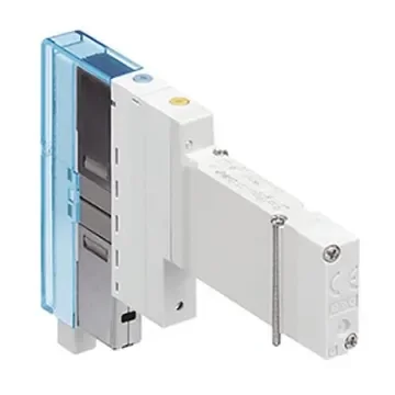 SMC 3 position Exhaust Center Pneumatic Solenoid Valve - Solenoid JSY1000 Series 24V dc - JSY1400T-5NZ product image