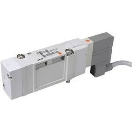 SMC 2 Position Double Solenoid Pneumatic Solenoid Valve - Solenoid SV1000 Series 24V dc - SV2A00-5W1U product image