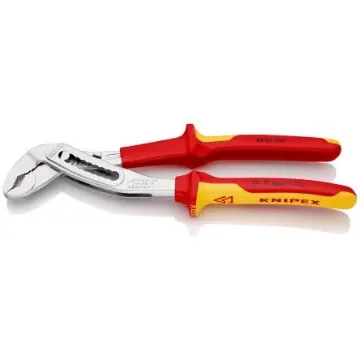 Knipex Alligator® Water Pump Pliers, 250 mm Overall, Flat, Straight Tip, VDE/1000V, 46mm Jaw - 88 06 250 product image