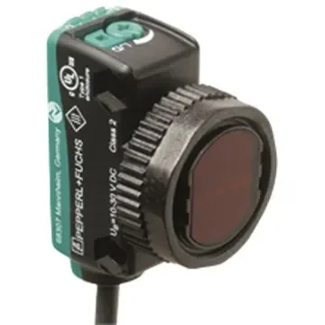 Pepperl + Fuchs Triangulation Photoelectric Sensor, Rectangular Sensor, 300 mm Detection Range IO-LINK - OBT300-R103-2EP-IO product image