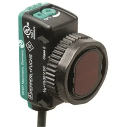 Pepperl + Fuchs Triangulation Photoelectric Sensor, Rectangular Sensor, 300 mm Detection Range IO-LINK - OBT300-R103-2EP-IO product image