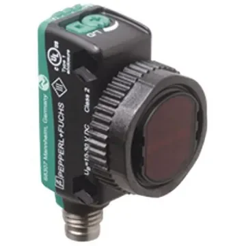 Pepperl + Fuchs Triangulation Photoelectric Sensor, Rectangular Sensor, 300 mm Detection Range IO-LINK - OBT300-R103-2EP-IO-V31 product image
