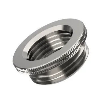 Lapp Cable Gland Adapter, M63 Exterior Thread, M40 Interior Thread, Nickel Plated Brass, SKINDICHT MR-M Series - 52104321LF product image