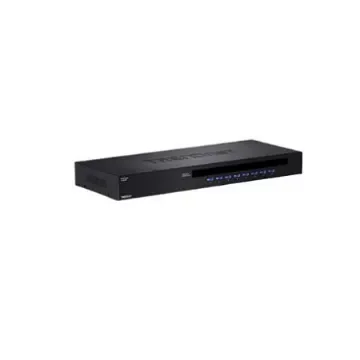 Trendnet 8 Port PS/2, USB VGA KVM Switch, 2048 x 1536 Maximum Resolution - TK-803R (UK) product image