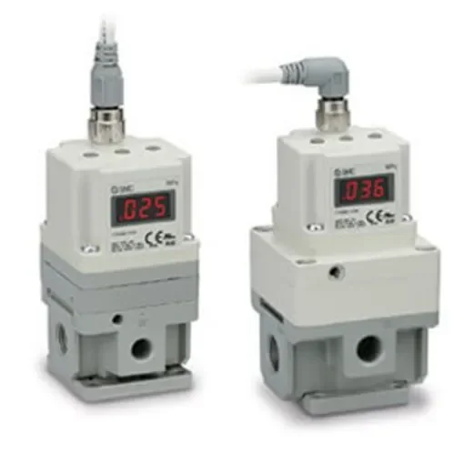 SMC G 1/2 Pneumatic Regulator - 0.005MPa to 0.9MPa, G 1/2, 1MPa max. input, ITV3050-ILF4N product image