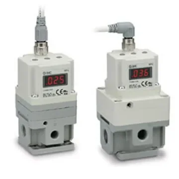 SMC G 1/4 Pneumatic Regulator - 0.005MPa to 0.9MPa, G 1/4, 1MPa max. input, ITV2050-ILF2N product image