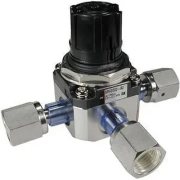 SMC Rc 1/4 Pneumatic Regulator - 0.05MPa to 0.7MPa, Rc 1/4, 1.5MPa max. input, SRH3110-02 product image