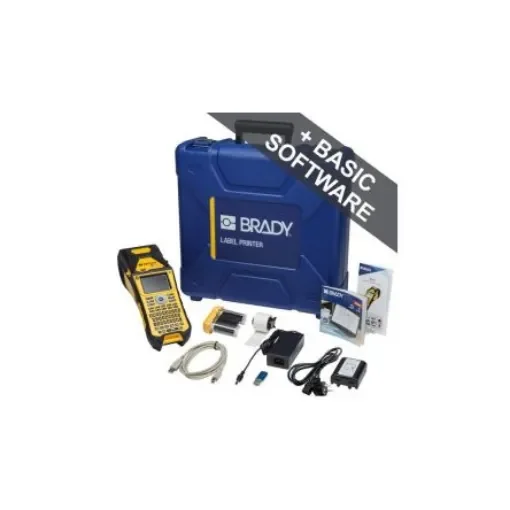 Brady Label Printer Handheld Label Printer Kit, 50.8mm Max Label Width, Euro Plug - M610-QWERTZ-BT product image