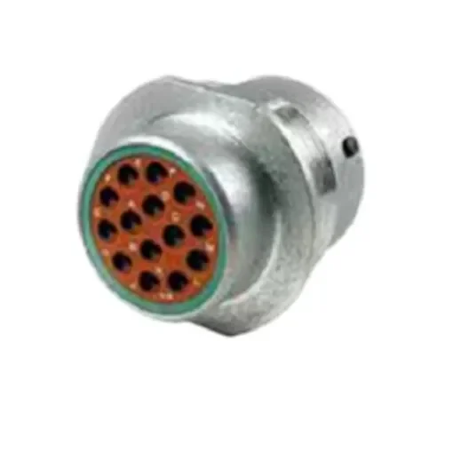 Deutsch, HD34 Series Connector Housing Plug Sliver Panel Mount 14 Way, Wire Termination HD34-18-14PN product image
