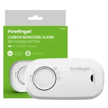 FireAngel Safety Technology Limited ABS Plastic Smoke Detector, 85dB, 3V dc - FA3313-SB1-T2 product image