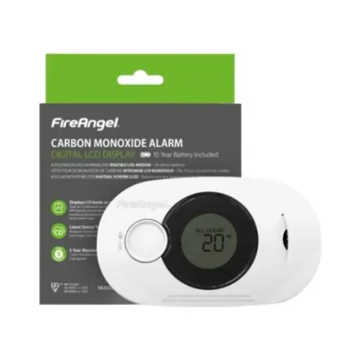 FireAngel Safety Technology Limited ABS Plastic Smoke Detector, 85dB, 3V dc - FA3322-EUX10 product image
