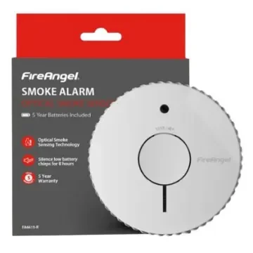 FireAngel Safety Technology Limited ABS Plastic Smoke Detector, 85dB, 3V dc - FA6615-R-T2 product image