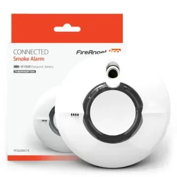 FireAngel Safety Technology Limited ABS Plastic Smoke Detector, 85dB, 3V dc - FP2620W2-R product image