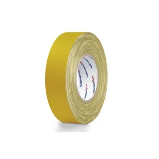 HellermannTyton HellermannTyton Yellow Cotton Cloth Tape, 50mm x 50m - 712-00902 product image