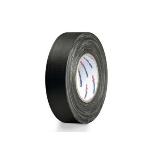 HellermannTyton HellermannTyton Black Cotton Cloth Tape, 50mm x 50m - 712-00904 product image