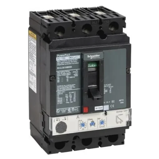 Schneider Electric, PowerPact Circuit breaker 4P 150A, Breaking Capacity 100 kA, Clip-On - NHJL36150M38X product image