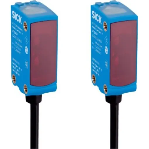 SICK Through Beam Photoelectric Sensor, Rectangular Sensor, 12 m Detection Range - 1140384 product image