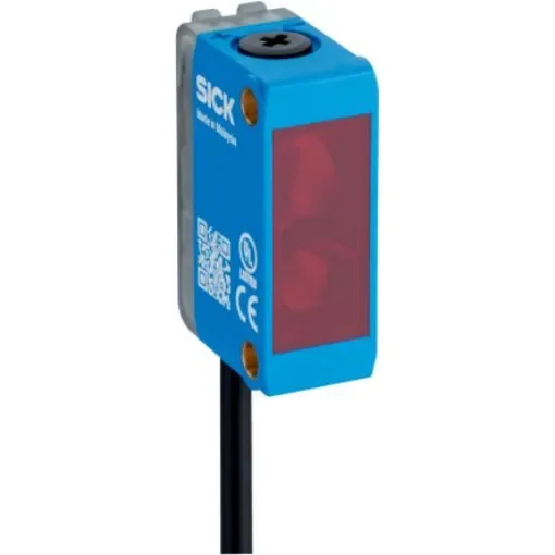 SICK Background Suppression Photoelectric Sensor, Rectangular Sensor, 400 mm Detection Range - 1141179 product image