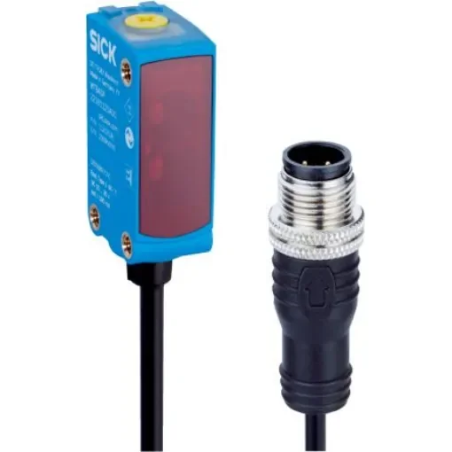 SICK Background Suppression Photoelectric Sensor, Rectangular Sensor, 500 mm Detection Range IO-LINK - 1136384 product image