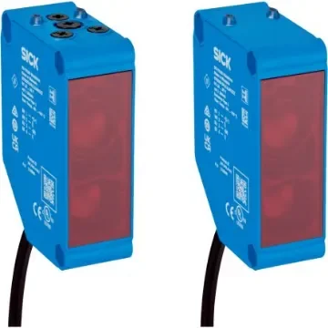 SICK Through Beam Photoelectric Sensor, Rectangular Sensor, 120 m Detection Range - 1139792 product image
