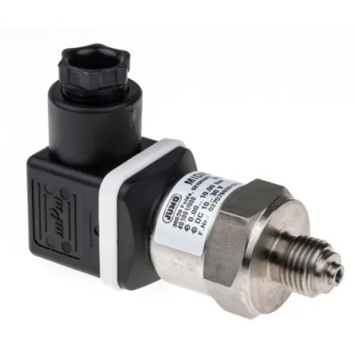 Jumo Pressure Sensor, 0bar Min, 10bar Max, Analogue Output, Gauge Reading - 401001/000-459-405-502-20-601-61/000 product image