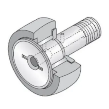 Roller Follower Cam Follower KRV40LLH/3AS, 18mm ID, 40mm OD product image
