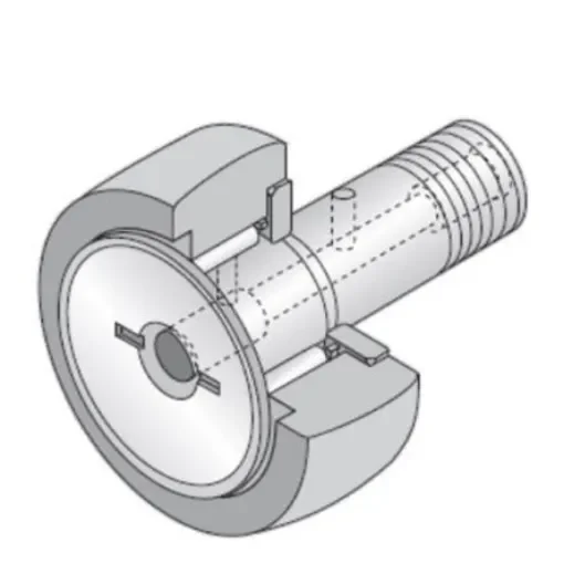Cam Follower Cam Follower KR16F, 6mm ID, 16mm OD product image