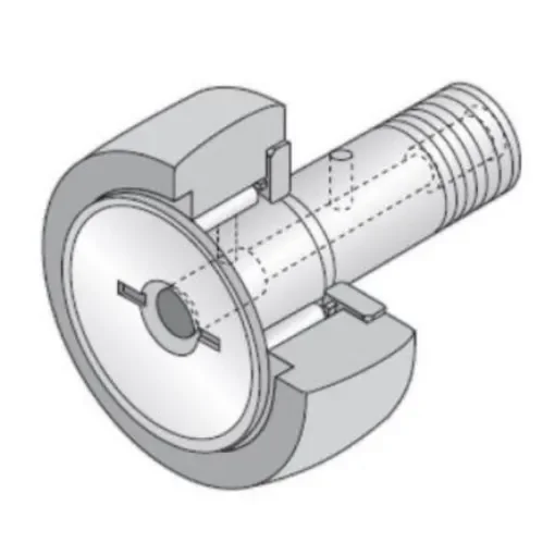 Cam Follower Cam Follower KR32H, 12mm ID, 32mm OD product image