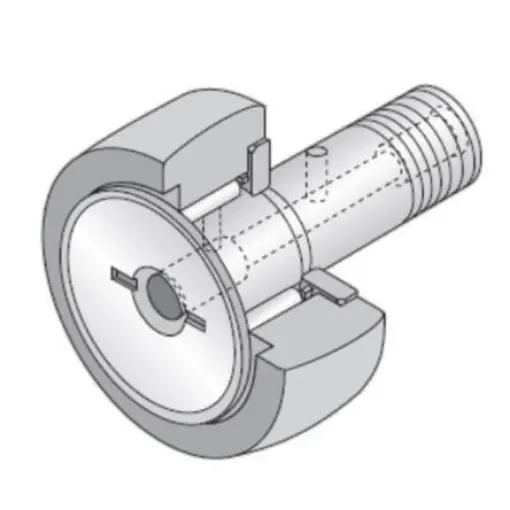 Cam Follower Cam Follower KR90LLH/3AS, 30mm ID, 90mm OD product image
