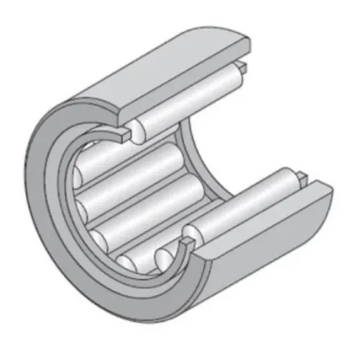 NTN RNA0-15X23X13 15mm I.D Needle Roller Bearing Roller Bearing, 23mm O.D product image