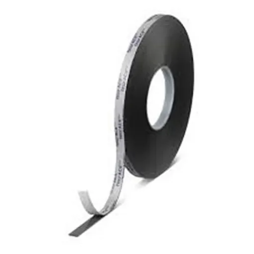 Tesa 07074-00011-22, 7074 Black Foam Tape, 1mm Thick product image