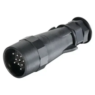 HARTING Circular Connectors, 13 Contacts, Plug-In, Plug, Male, IP69, HARTING UIC Series - 09580131021 product image